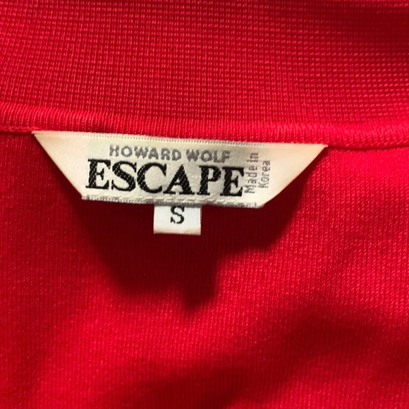 Vintage Howard Wolf Escape Open Front Knit Cardigan Jacket - Picture 3 of 4